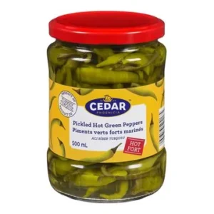 Cedar Hot Pickled Peppers 500 ml