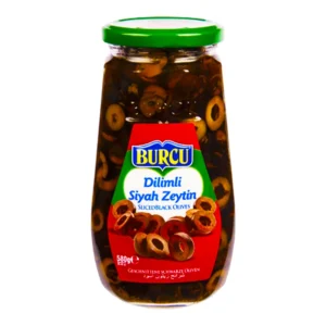 Burcu Sliced Black Olives 580 g